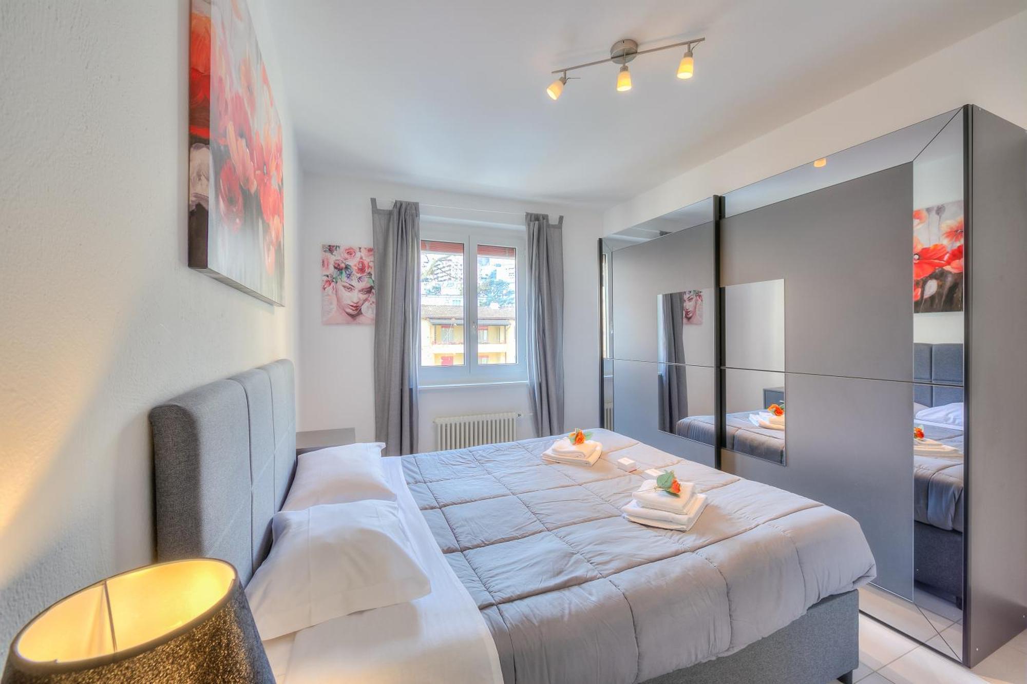 Casa Rosa - Happy Rentals Lugano Luaran gambar